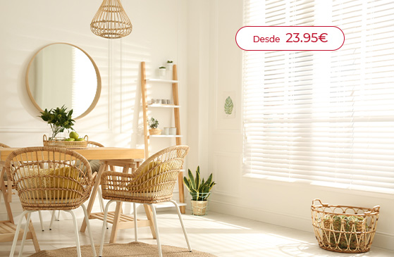 Venezianas de bambu personalizado Cortinadecor