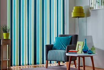 Cortinas Verticais Combinado